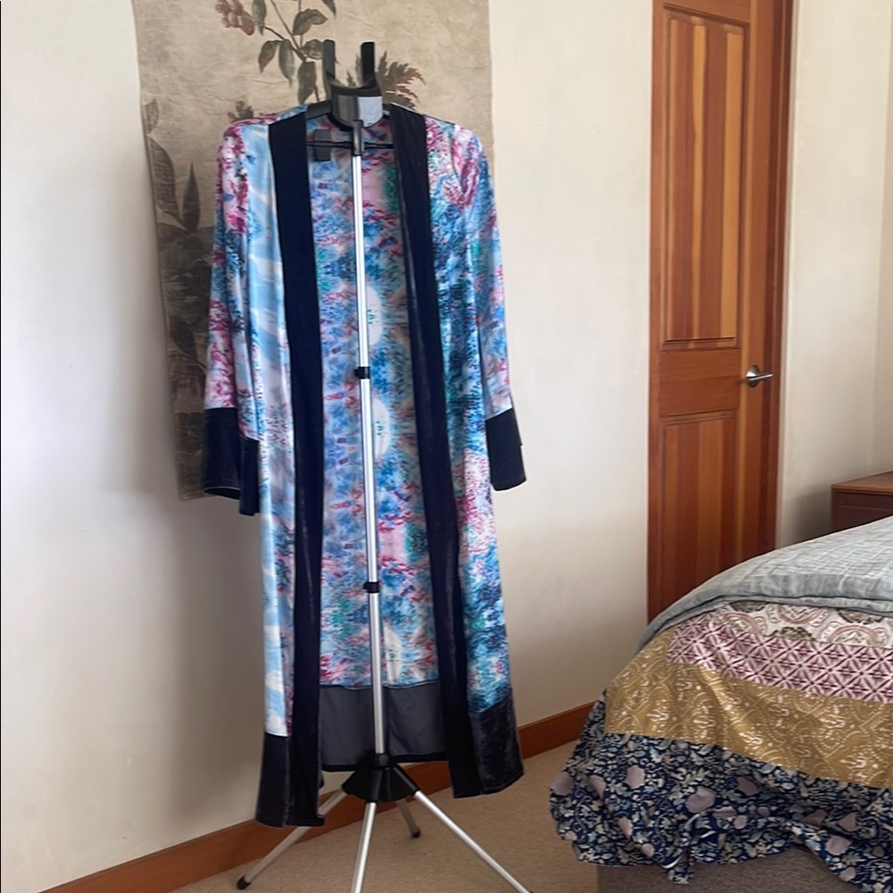 Elegant Multicolor Kimono Style Tunic
